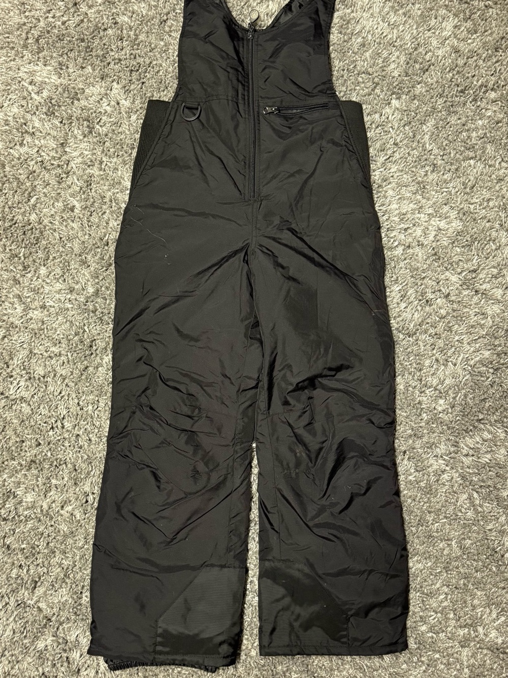 Rawik Black Kids Insulated Snow Bibs